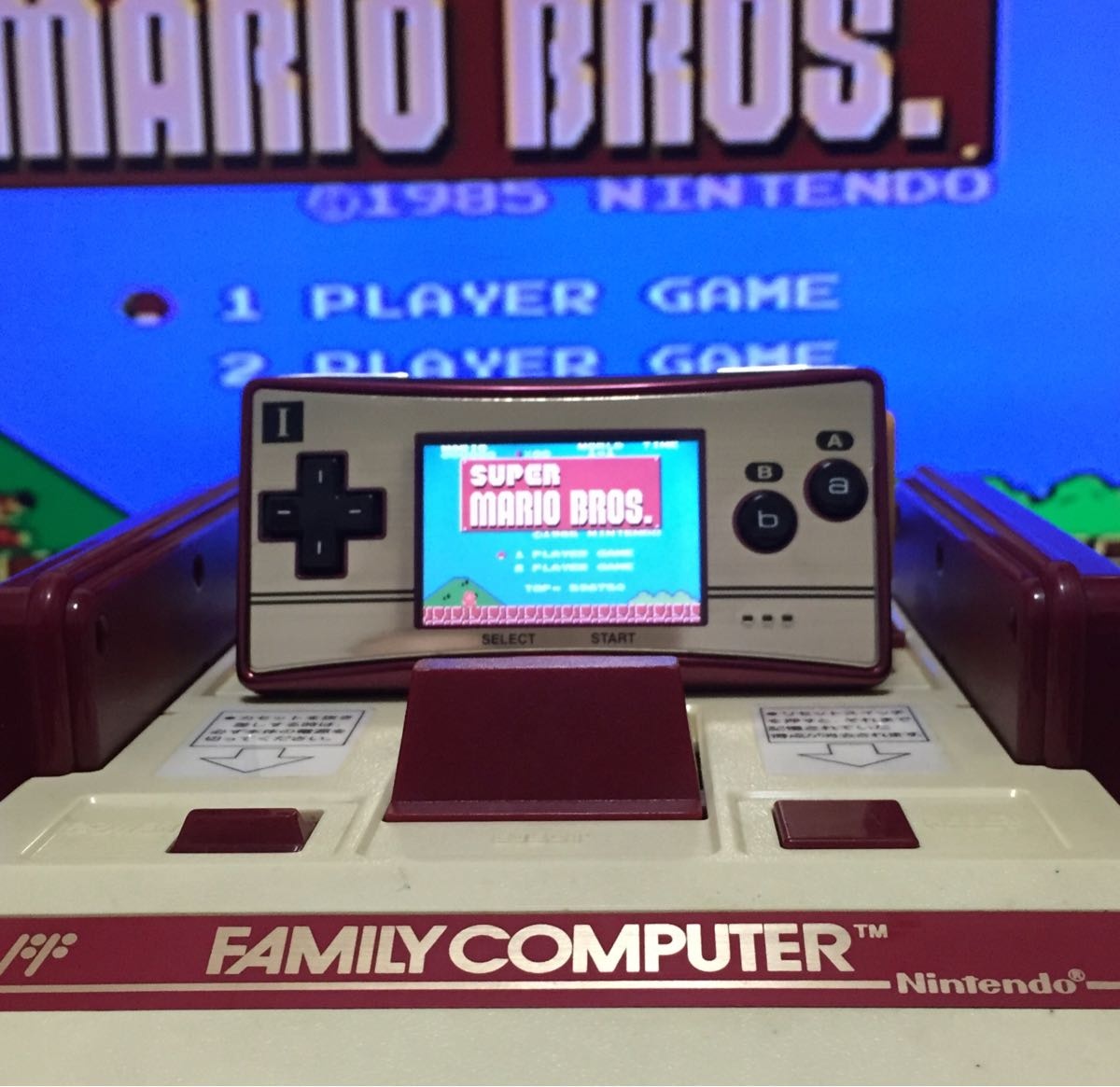 Nintendo GAMEBOY micro ＋スーパーマリオブラザーズ - 携帯用ゲーム本体